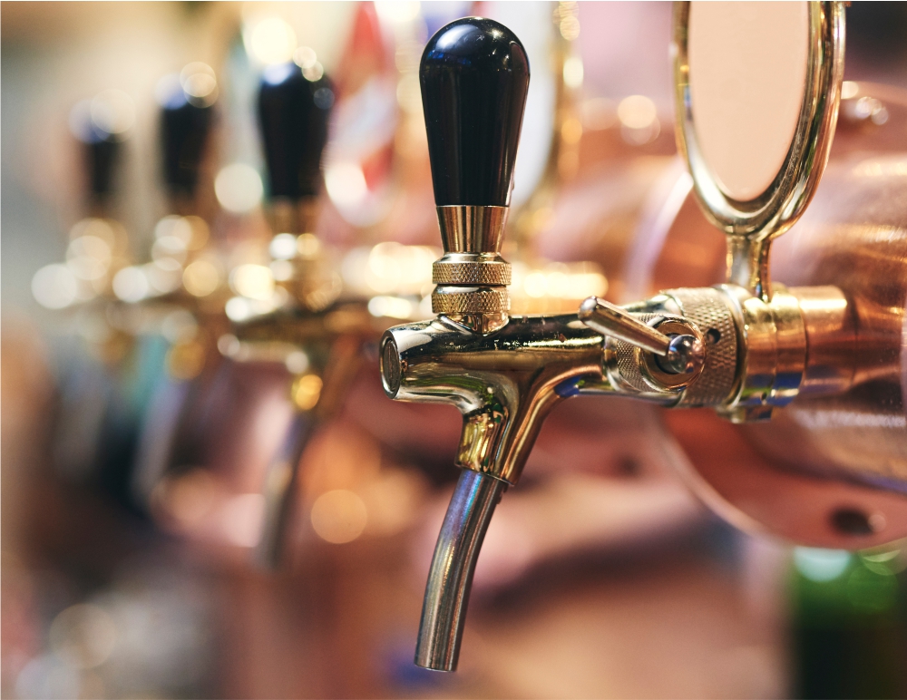 Unsere Bierleitungsreinigung<br>für Sie