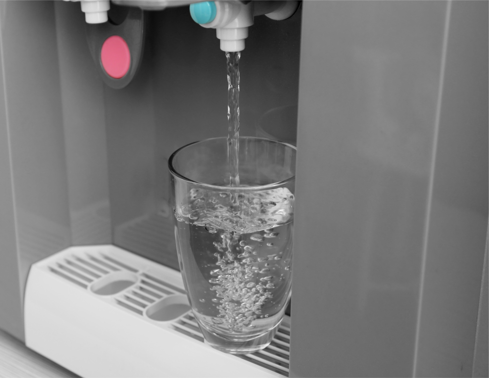 Tafelwasserautomat hygienisch sauberhalten